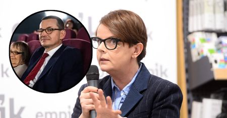 Koronawirus. Korwin Piotrowska wytyka brak maseczki u premiera Morawieckiego. Porównała go do Toma Cruise'a