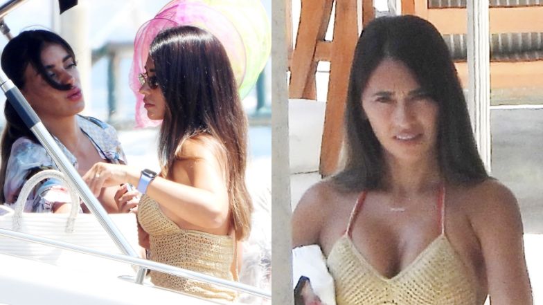 Żona Leo Messiego eksploruje Portofino w towarzystwie innej WAG