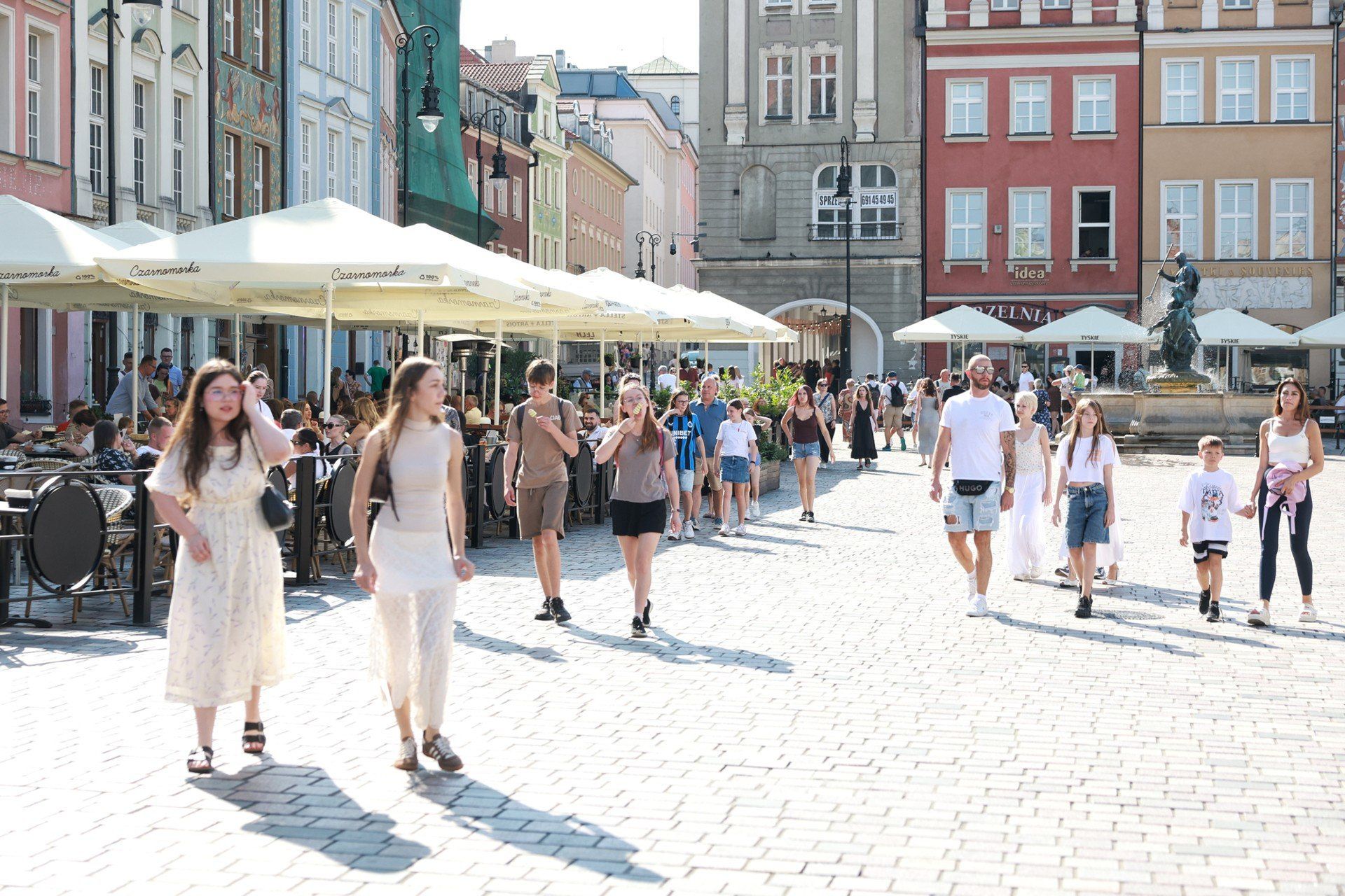Lato w mieście. Poznaniacy wypoczywają