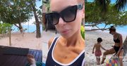 Izabela Janachowska w bikini od Chanel relacjonuje egzotyczne wakacje z rodziną (ZDJĘCIA)