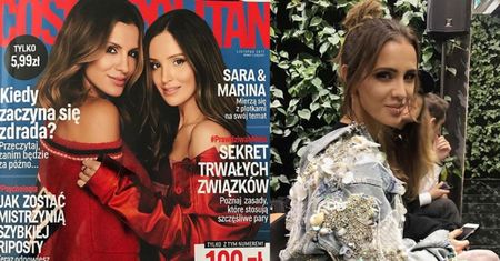 Internautka krytykuje sesję Mariny i Sary: "NISKI PARTER. Nie artyści, a żony piłkarzy są na okładce!"