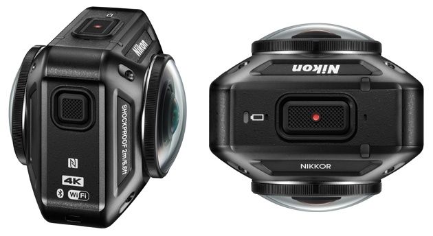 Nikon KeyMission 360 widok bok