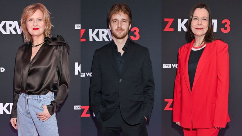 Aktorzy promują 3. sezon serialu "Krew z krwi"