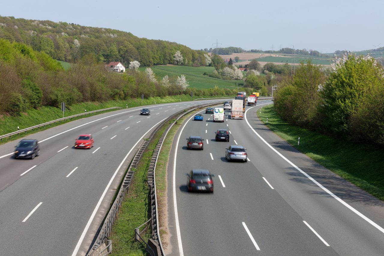 Autostrada, trasa, droga, samochody, korek