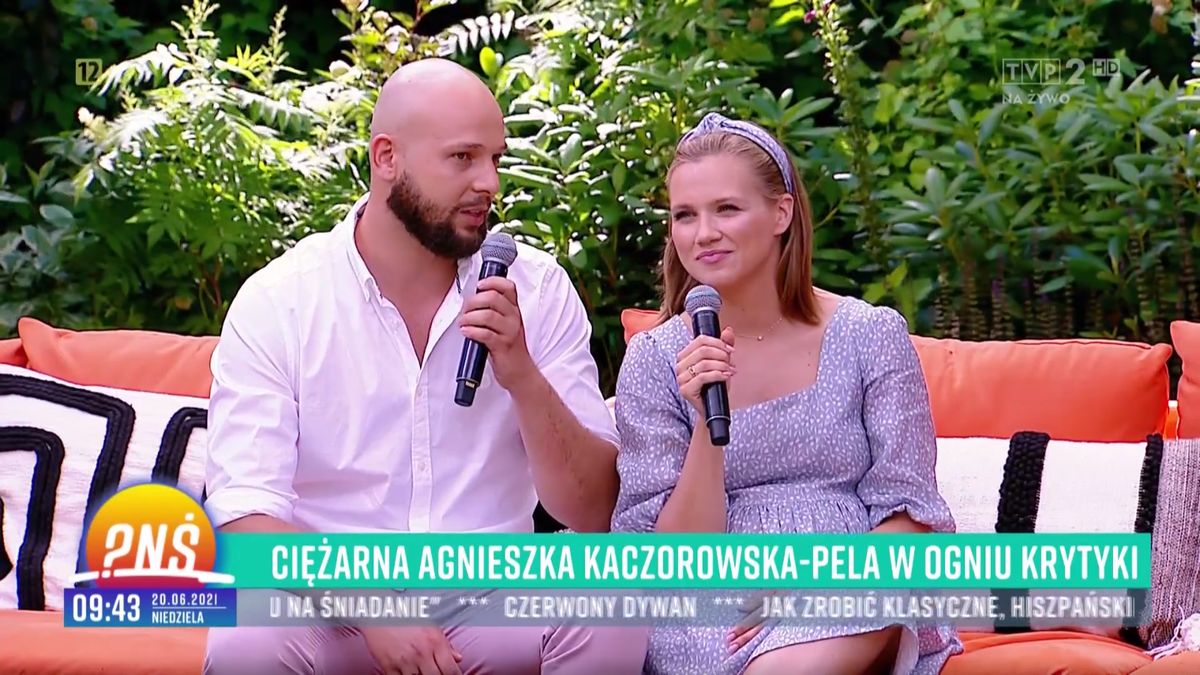 Maciej Pela i Agnieszka Kaczorowska są małżeństwem od 2018 r.