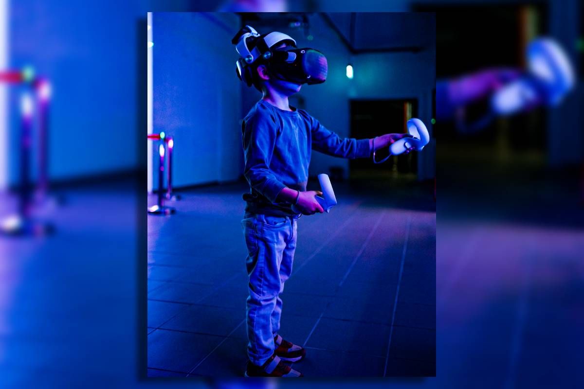 dziecko, google VR