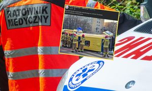 Są ranni. Groźny wypadek karetki w centrum Szczecina