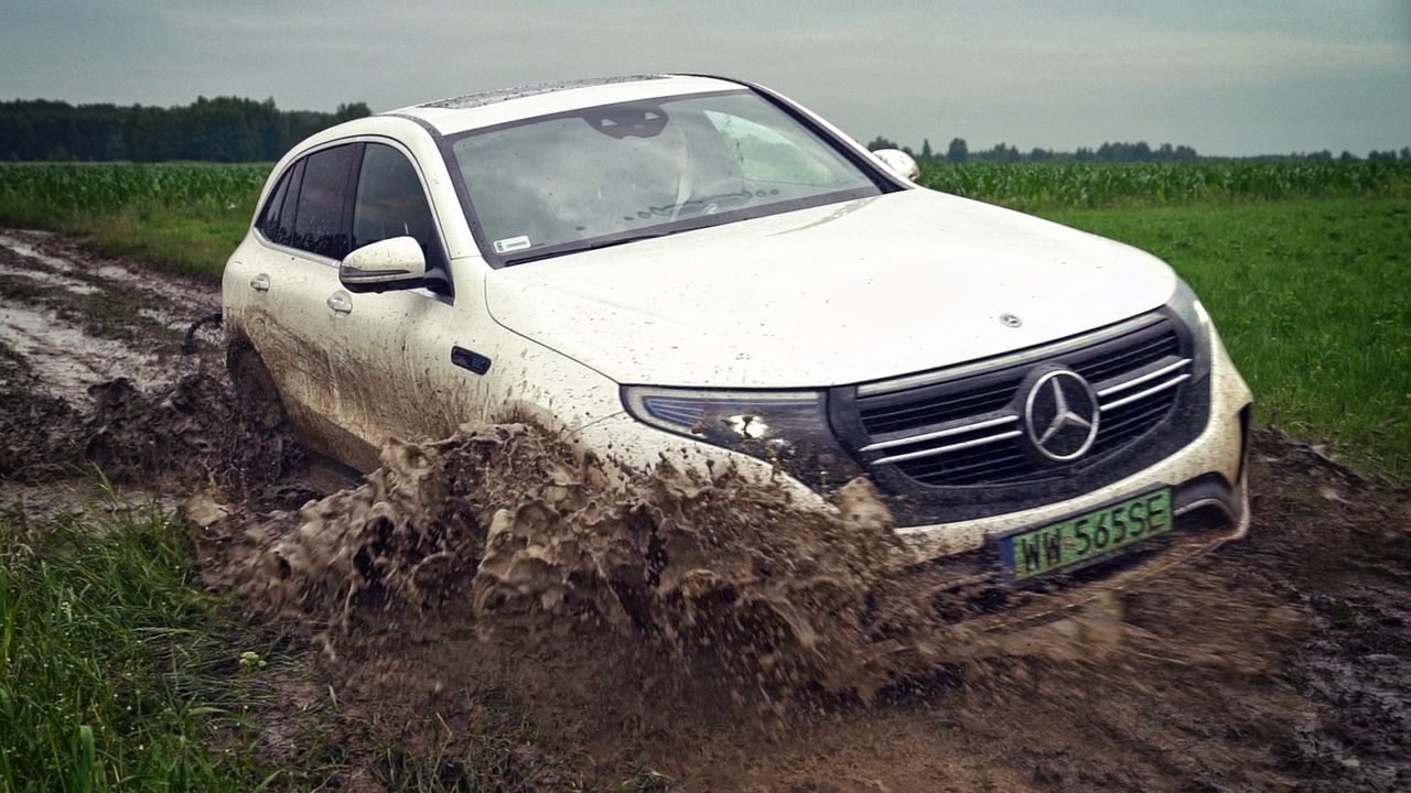 Offroad Marcina: Mercedes EQC w terenie. Tak, ten elektryczny