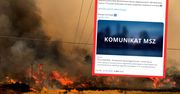 Pożary w Grecji. Nowy komunikat MSZ i Ministerstwa Sportu i Turystyki