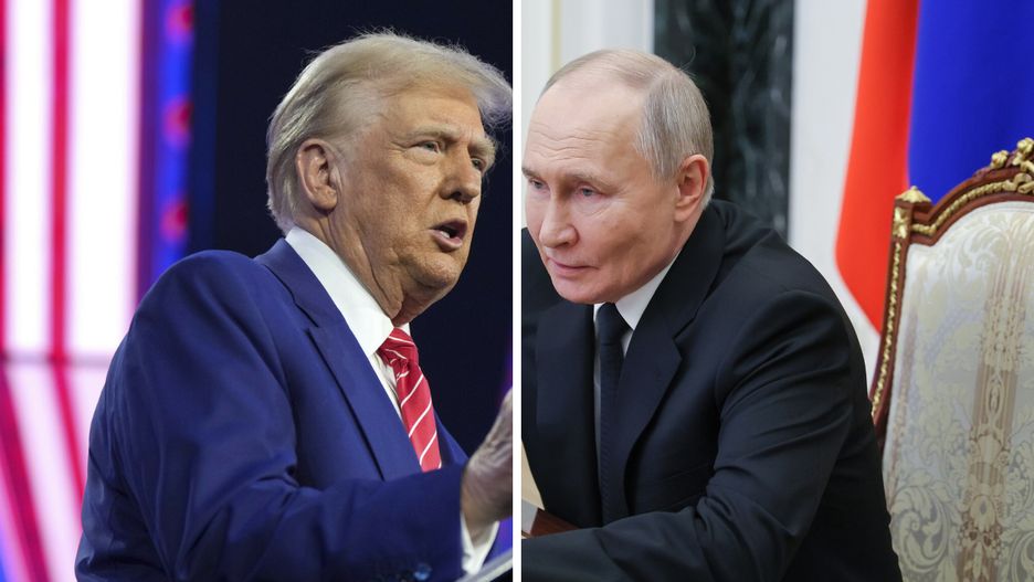Donald Trump i Władimir Putin