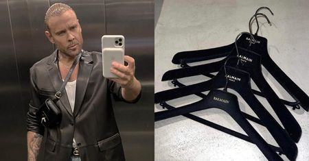 Przedsiębiorczy Dawid Woliński sprzedaje MARKOWE WIESZAKI... W ofercie Dolce&Gabbana, Givenchy oraz LUX MIX za 250 złotych