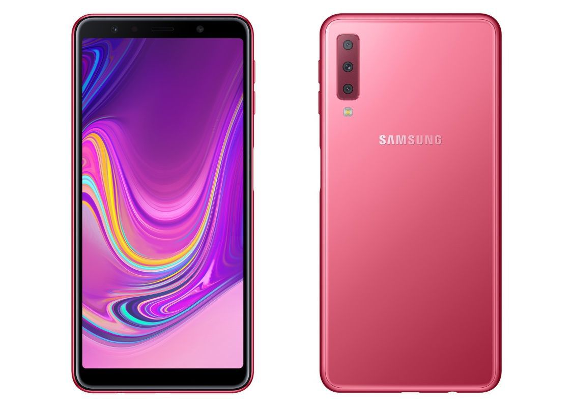 Samsung Galaxy A7 (2018) oficjalnie. Oto pierwszy smartfon giganta z potrójnym aparatem 4