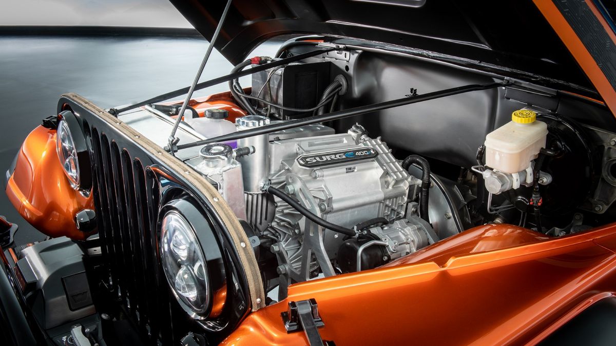 Elektryczny Jeep przygotowany na targi SEMA