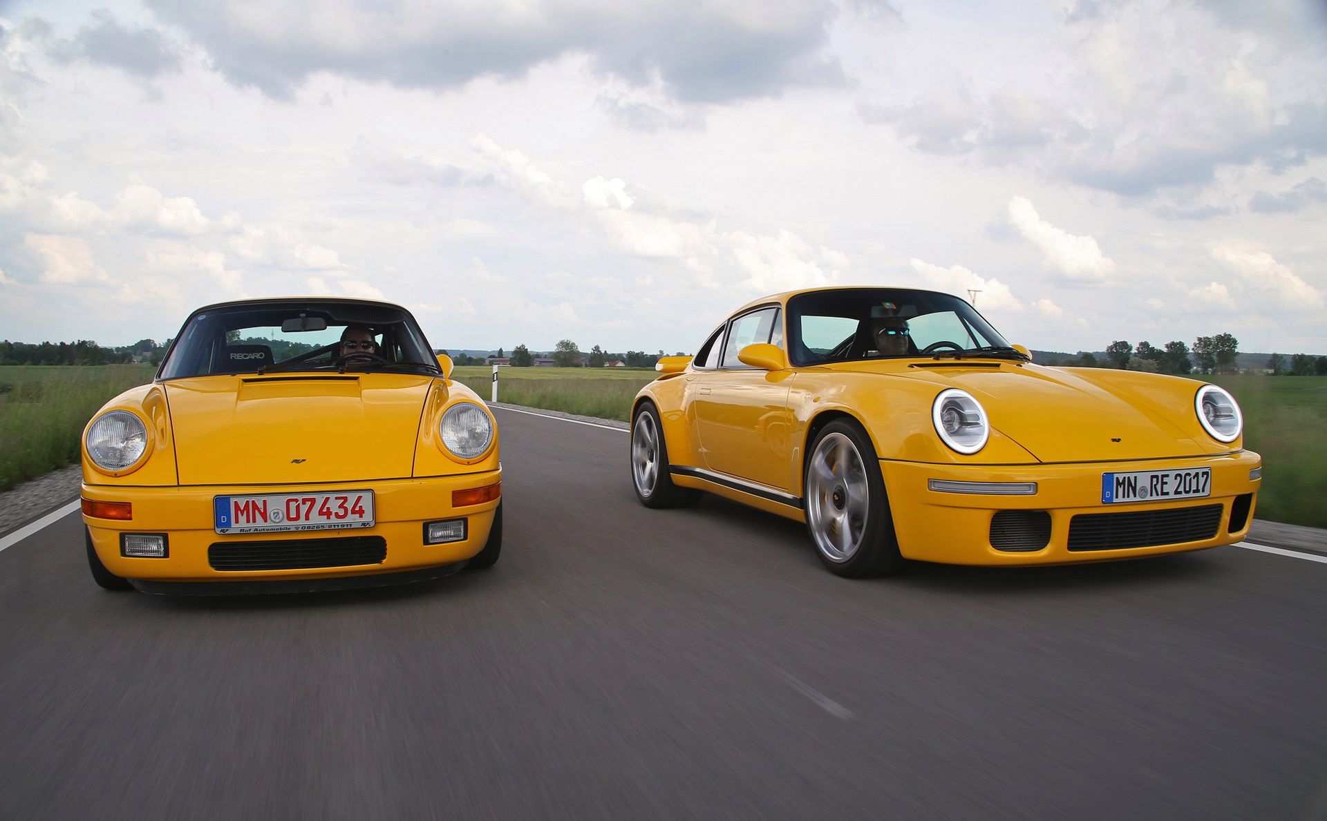 Ruf CTR (1987) i Ruf CTR Anniversary (2022)