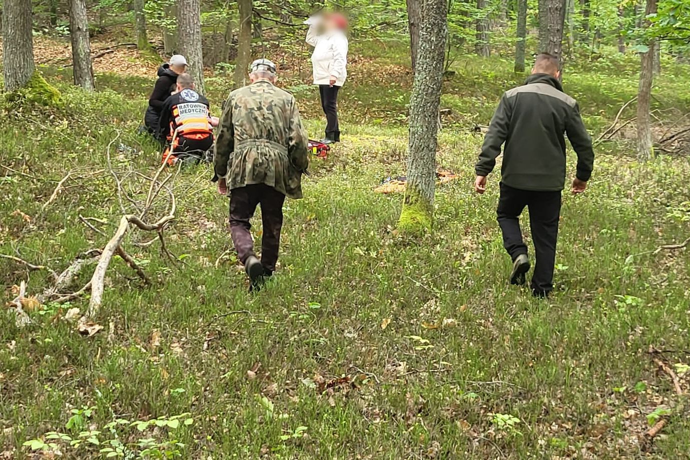 Grzybiarze zablokowali karetkę. Leśnicy apelują do ludzi