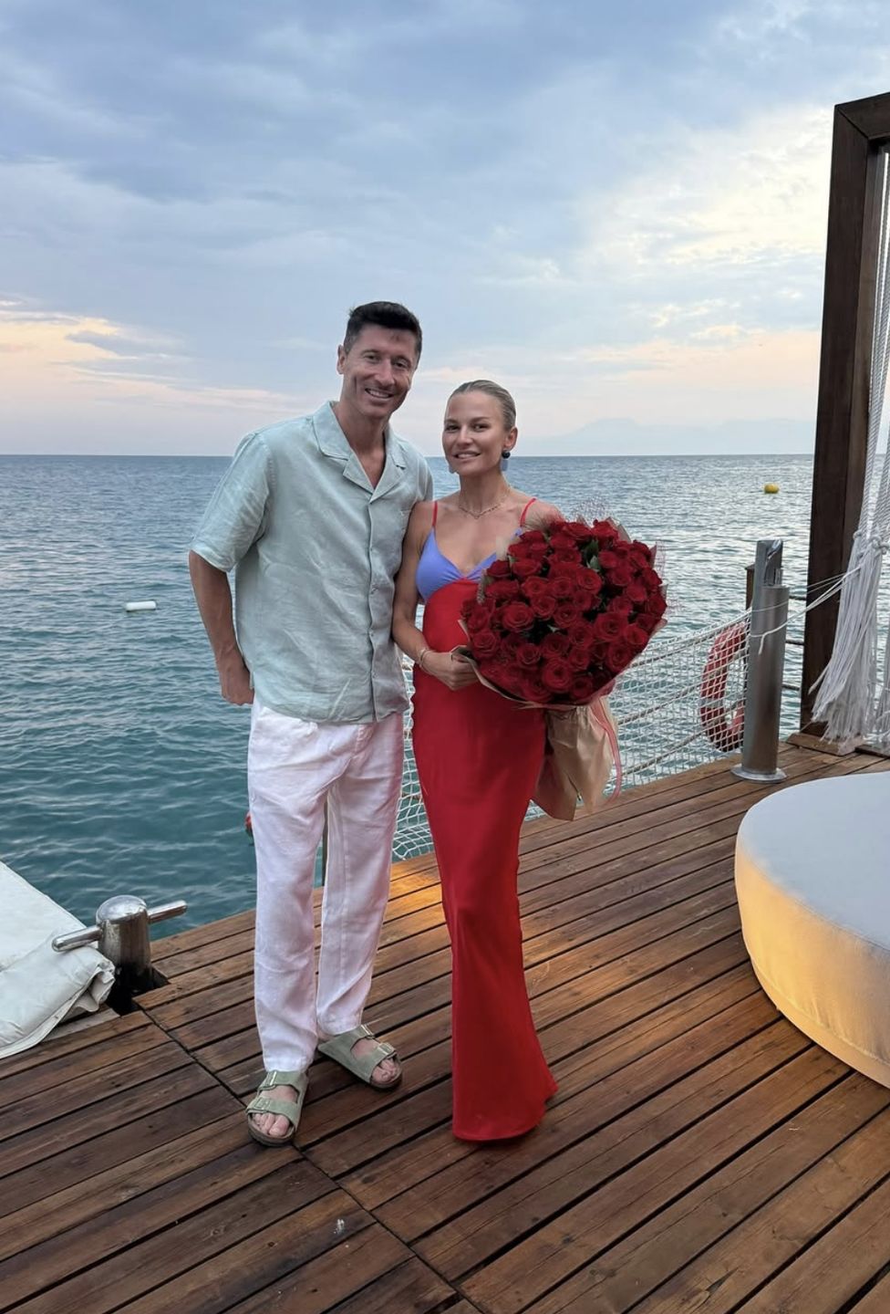 Anna i Robert Lewandowscy