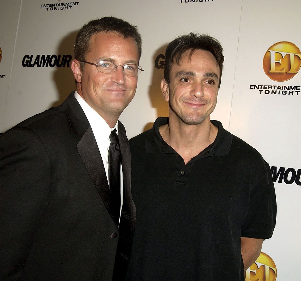 Matthew Perry and Hank Azaria