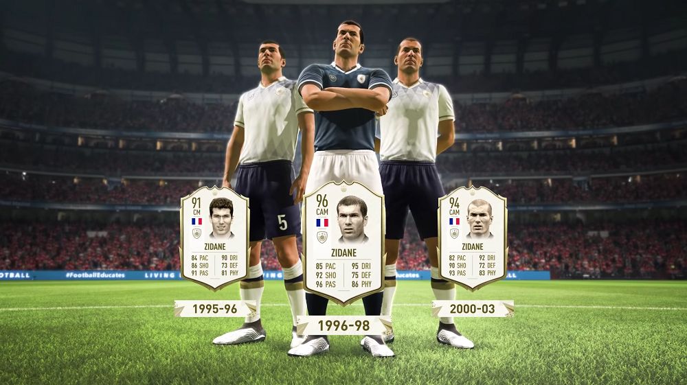 FIFA 20. Zinedine Zidane dołącza do legend w trybie Ultimate Team. Zobacz zwiastun [WIDEO]