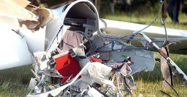 Wypadek szybowca - 22-letni pilot nie żyje