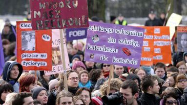 Feministyczna Manifa w Warszawie