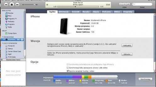 Synchronizuj iPhona z więcej niż jedną biblioteką 1
