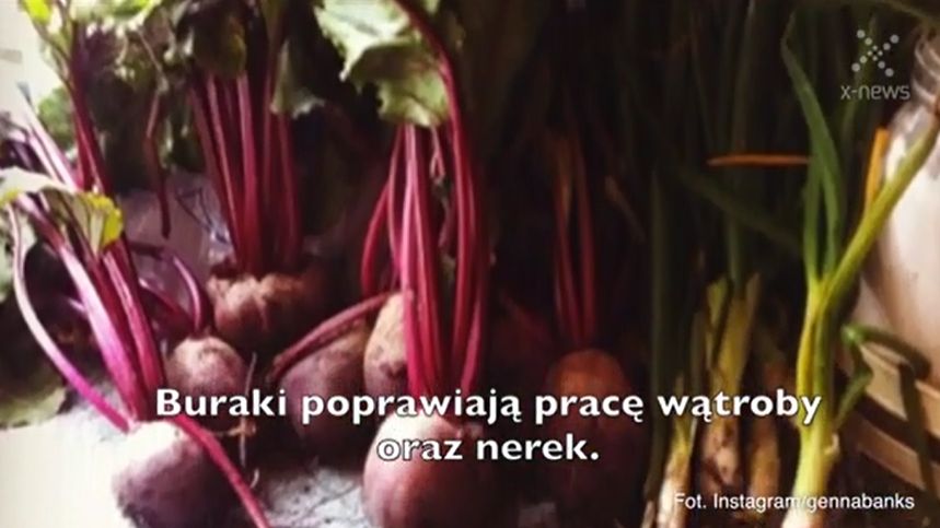 Buraki są bardzo dobre i zdrowe 