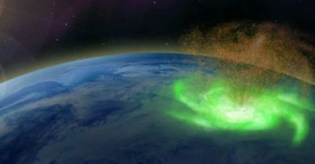 Naukowcy widzieli to po raz pierwszy. Kosmiczny huragan nad biegunem północnym