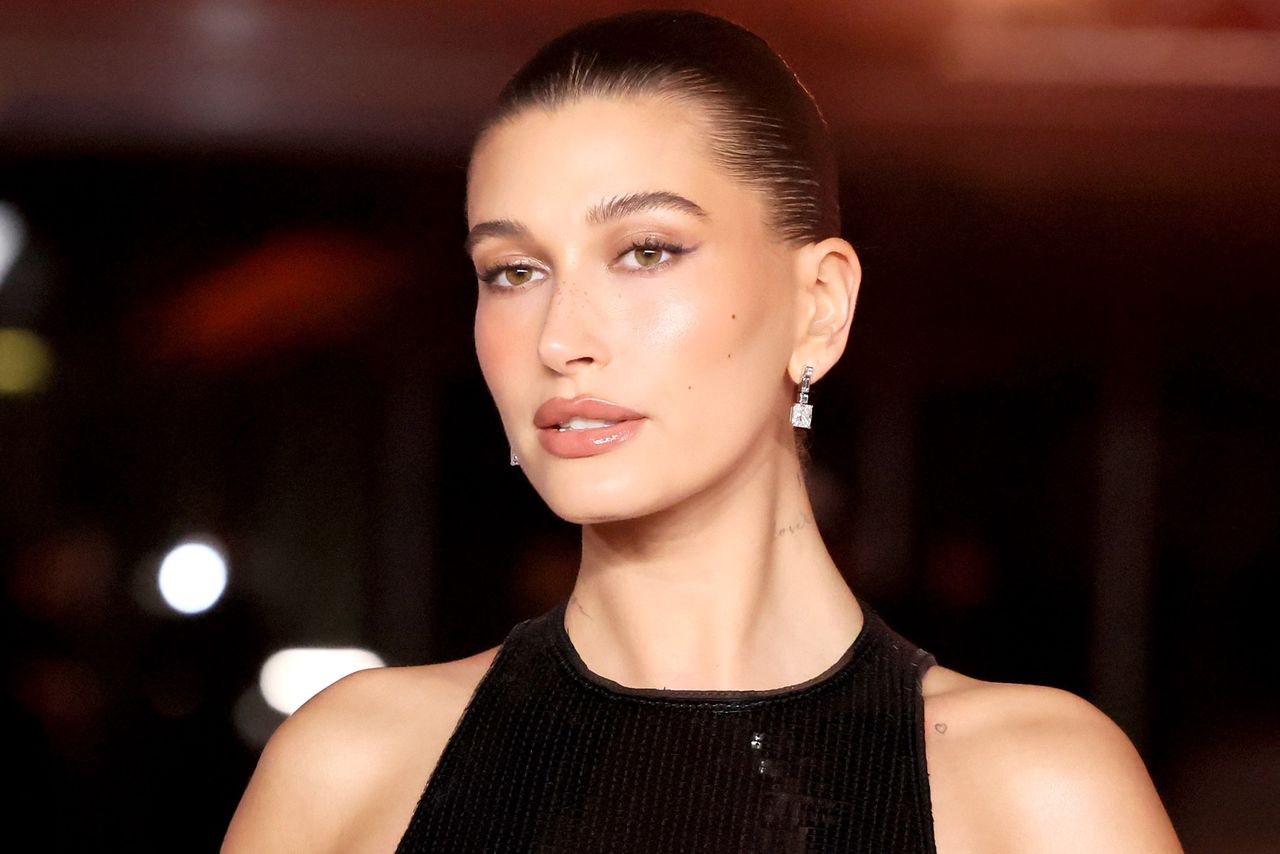 Hailey Bieber embraces 2024's top trend in leopard print fur