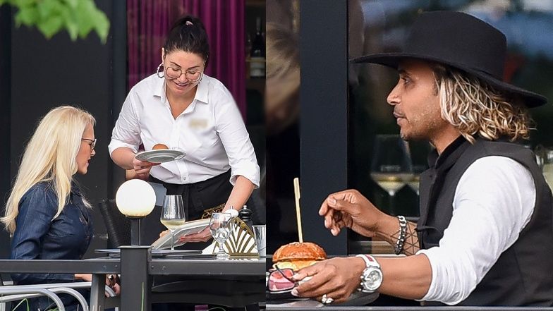 Iwona Burnat i Reggie Benjamin 