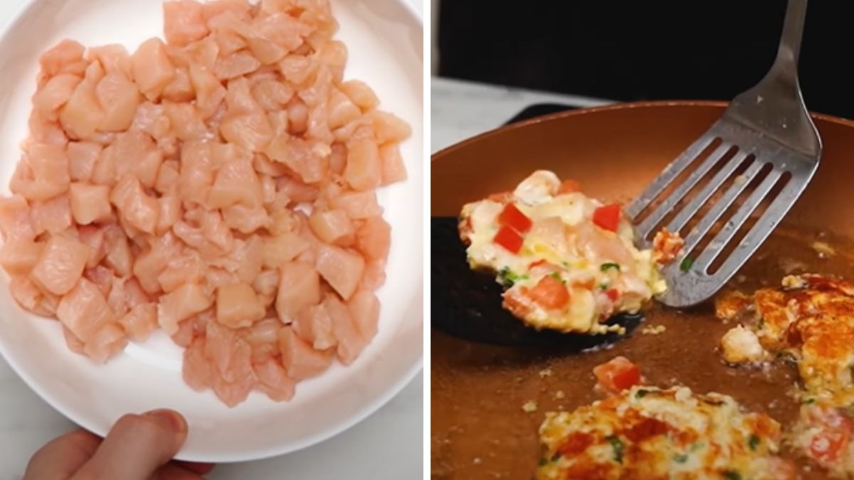 Siekane kotlety z kurczaka