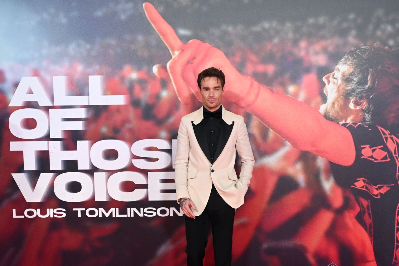 LONDON, ENGLAND - MARCH 16: Liam Payne arrives at the "All Of Those Voices" UK Premiere at Cineworld Leicester Square on March 16, 2023 in London, England. (Photo by Dave J Hogan/Getty Images )