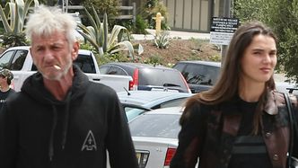 Sean Penn puszcza dymka w towarzystwie młodszej o 38 lat ukochanej. Fajna para?