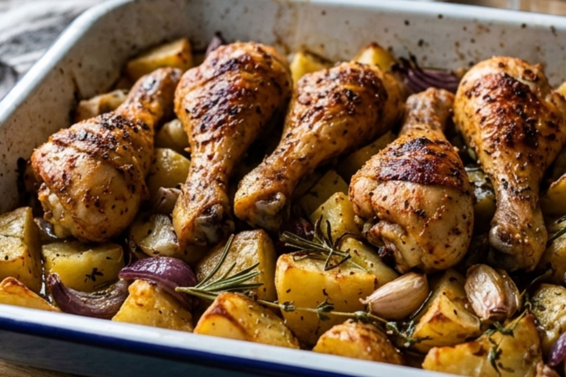 Układam w naczyniu i piekę. Szybkie danie dla całej rodziny, a pracy tyle co nic