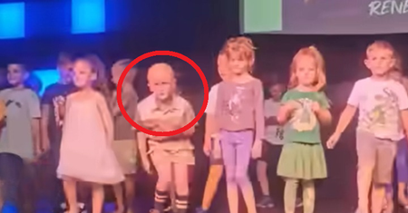 Dziecko skradło całe show. Trudno uwierzyć, że to ten sam układ