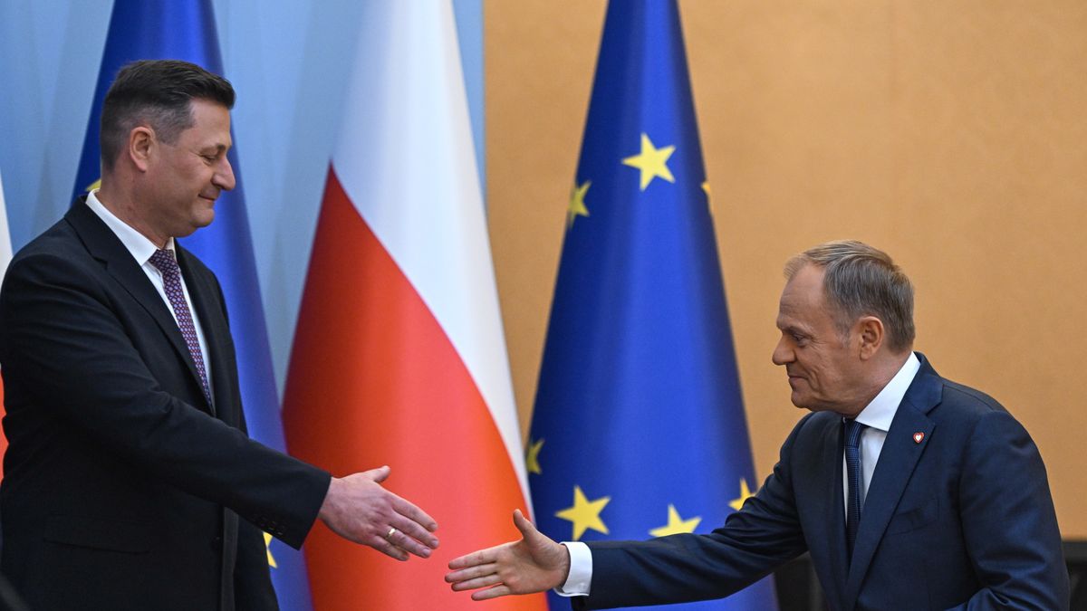 Donald Tusk i Krzysztof Paszyk