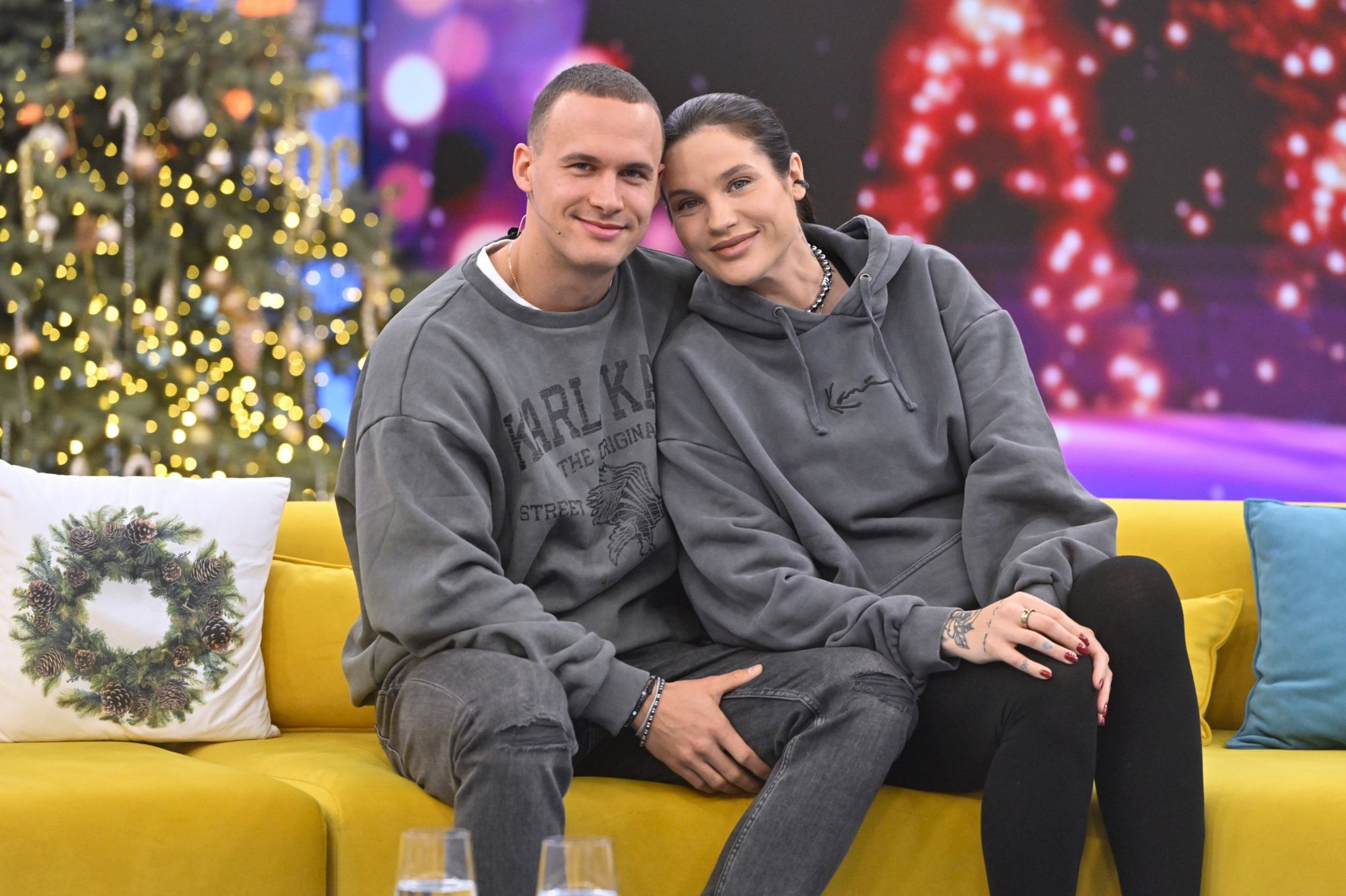 Mateusz Świerczyński i Karolina Gilon