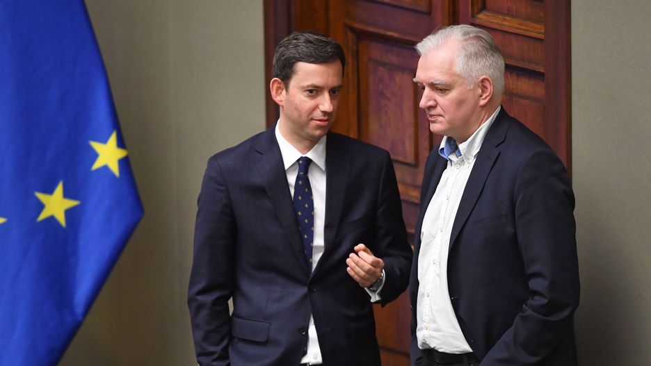 Marcin Ociepa oraz Jarosław Gowin
