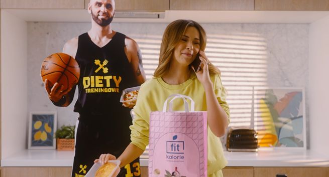 Sandra Kubicka i Marcin Gortat w drużynie Fit Kalorii