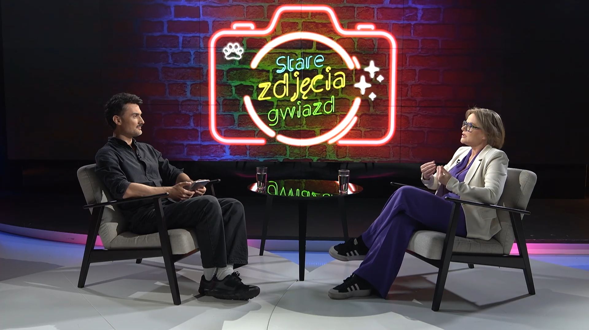 Monika Richardson w programie "Stare zdjęcia gwiazd"