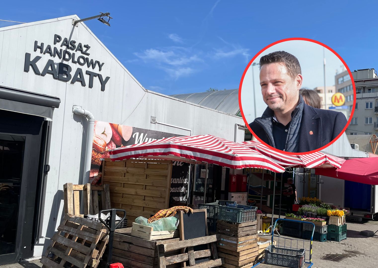 Odwiedziliśmy bazar pod domem Trzaskowskiego. Oto co mówią o nim ludzie