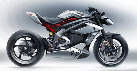 "Motocykl elektryczny, jakiego nie było". Triumph zakończył drugą fazę tworzenia TE-1
