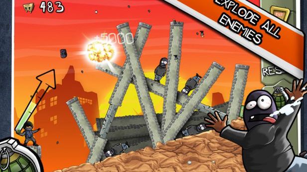 Aplikacja Dnia: Fragger - bezpieczna i darmowa zabawa granatem 1