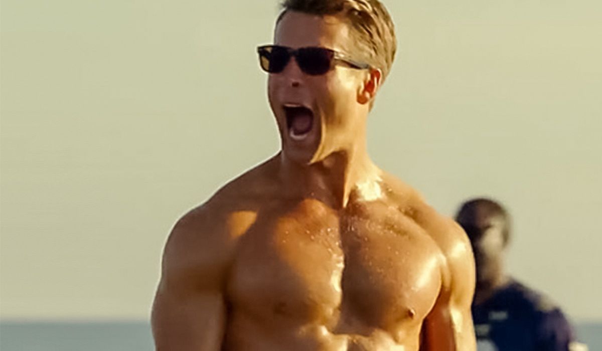 Glen Powell in "Top Gun: Maverick"