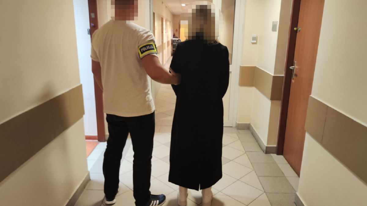 Policja zatrzymała parę podejrzanych.