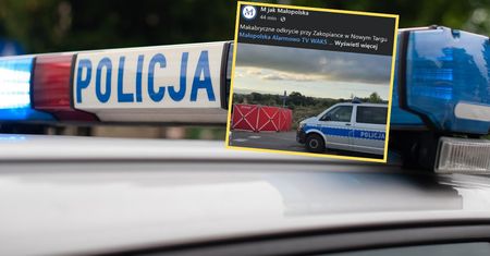 Znaleźli ciało w rowie. Tragedia w Nowym Targu