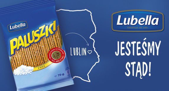 „Jesteśmy stąd!” w regionalnej kampanii paluszków Lubella