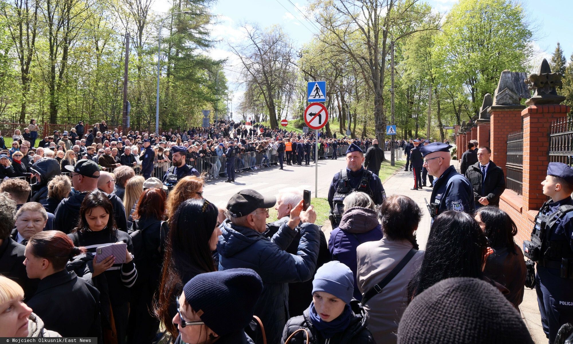 Uroczystości pogrzebowe Łukasza Litewki