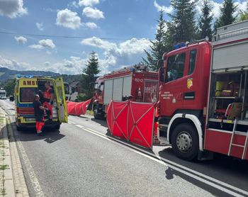 Rabka-Zdrój: Śmiertelny wypadek. Nie żyje 67-letni kierowca osobówki