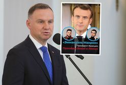 Duda wkręcony. Myślał, że dzwonił Macron? Zdradzał ważne informacje