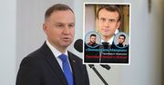 Duda wkręcony. Myślał, że dzwonił Macron? Zdradzał ważne informacje